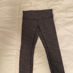 Lululemon Wunder Under Gray Leggings
